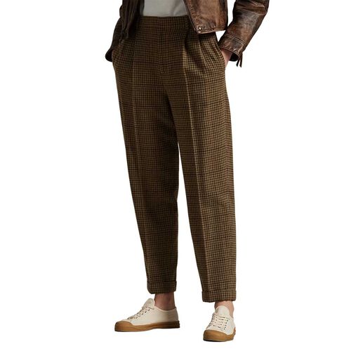 Polo Ralph Lauren Wool Pleated Tapered Pant
